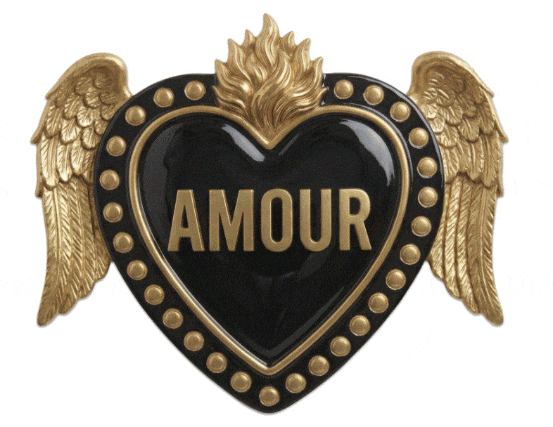set de table coeur aile 2