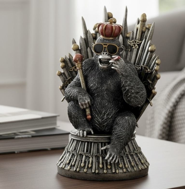 GORILLE GAME OF THRONES