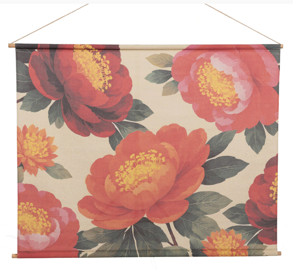 kakemono pivoine