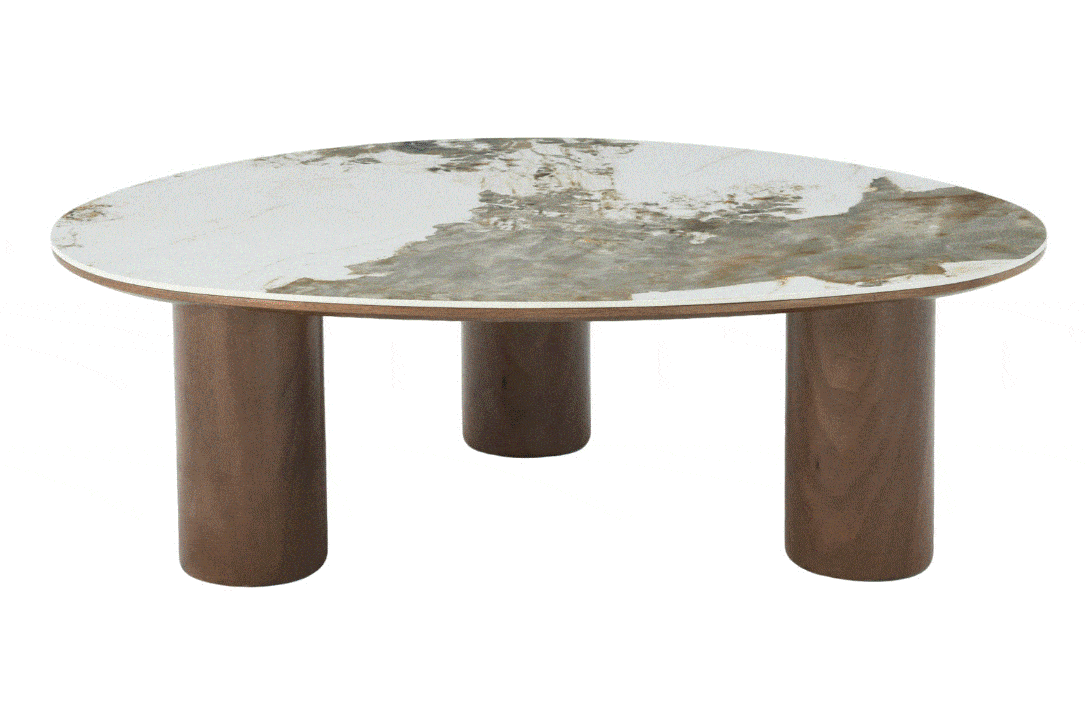 table basse plateau CERAMIQUE